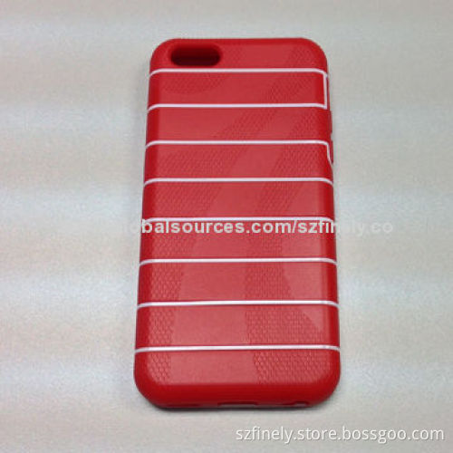 PC + TPU case for iPhone 5C, 2-in-1 design, hit color design, elegant and fashion
